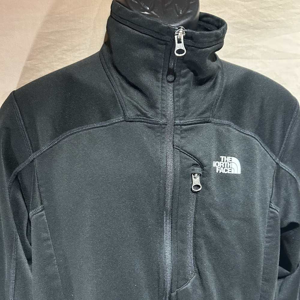 The North Face Mens Small Black Canyonlands Full Zip Fleece Jacket NF00CP3Z